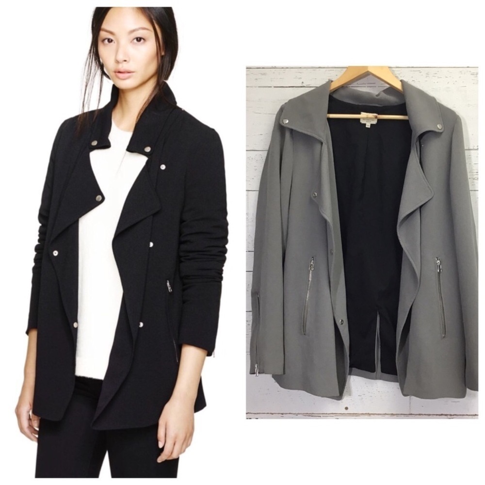 Wilfred Aritzia Mayet Jacket Size Medium Grey Article # 50103​​​​